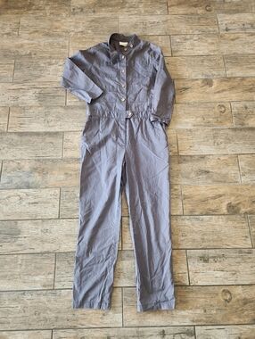 Hadjio Churchill Siren Jumpsuit In Gray Sz M